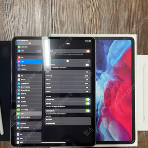 아이패드 프로 4세대 12.9 실버 셀룰러&애플펜슬2