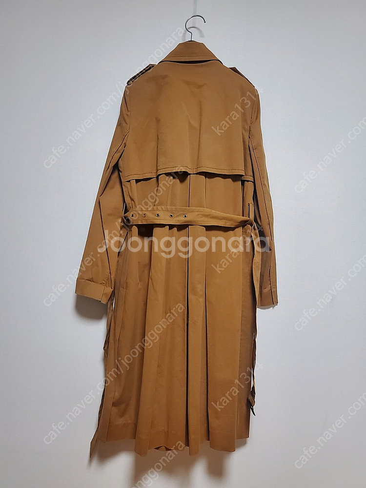 한섬 2nd floor 트렌치코트 2사이즈(날씬66까지 추천)--1