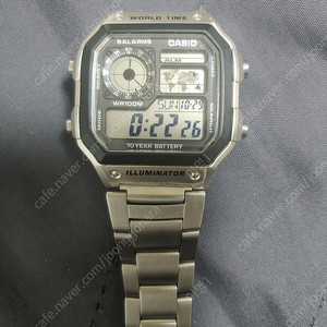 카시오 casio 전자시계 거의 새것