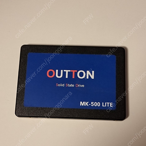 [개인] SSD 1TB 거의 새제품 MCK Global OUTTON MK-500 LITE 1TB