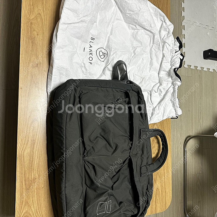 블랭코브 리포터 백 올리브 그레이--2