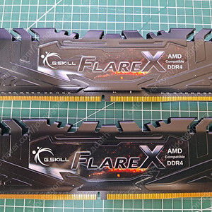 DDR4 지스킬 플레어X G.SKILL FLAREX 3200 CL14 8* 2= 16GB 16G XMP 튜닝램 AMD INTEL B다이 비다이