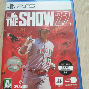 ps5 mlb 더쇼22 중고 판매합니다.