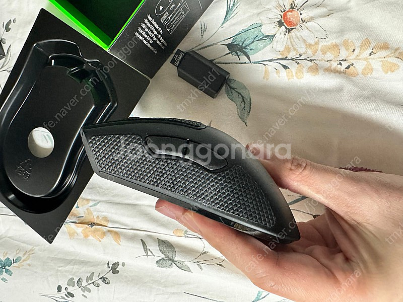 레이저 데스에더 v3 pro 블랙 + 하이퍼폴링동글 판...--4