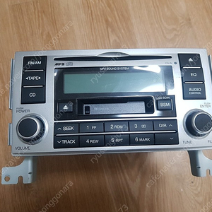 산타페cm순정 오디오
