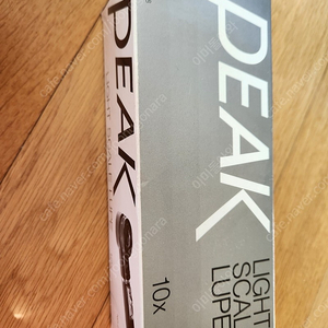 PEAK 2028 x10 크렉게이지 콘크리트 균열측정기 피크 확대경