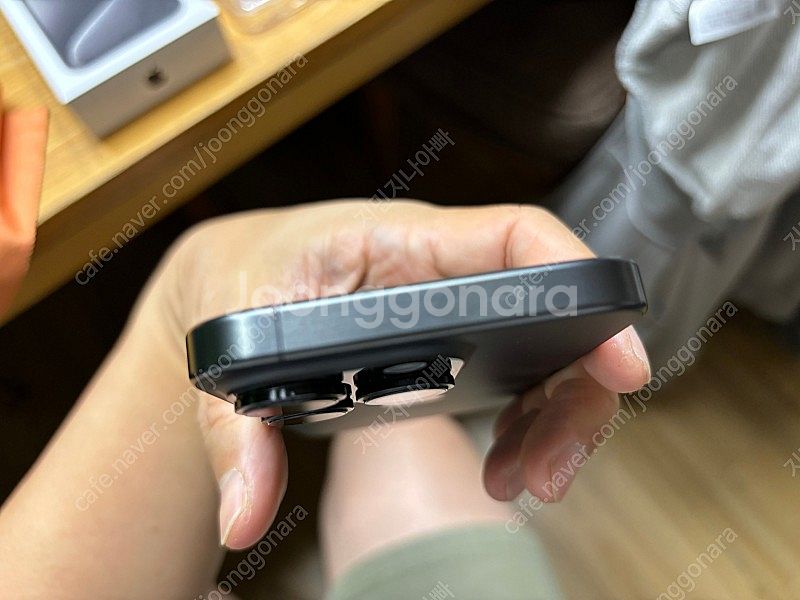 아이폰15 프로 256 블랙 자급제 판매--5
