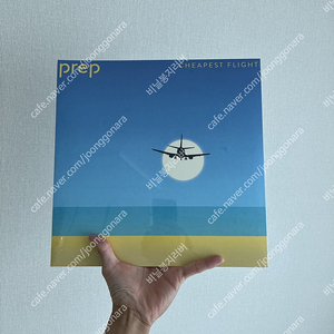 프렙(Prep) - Cheapest flight 한정판 blue/clear colored 미개봉 LP 판매합니다