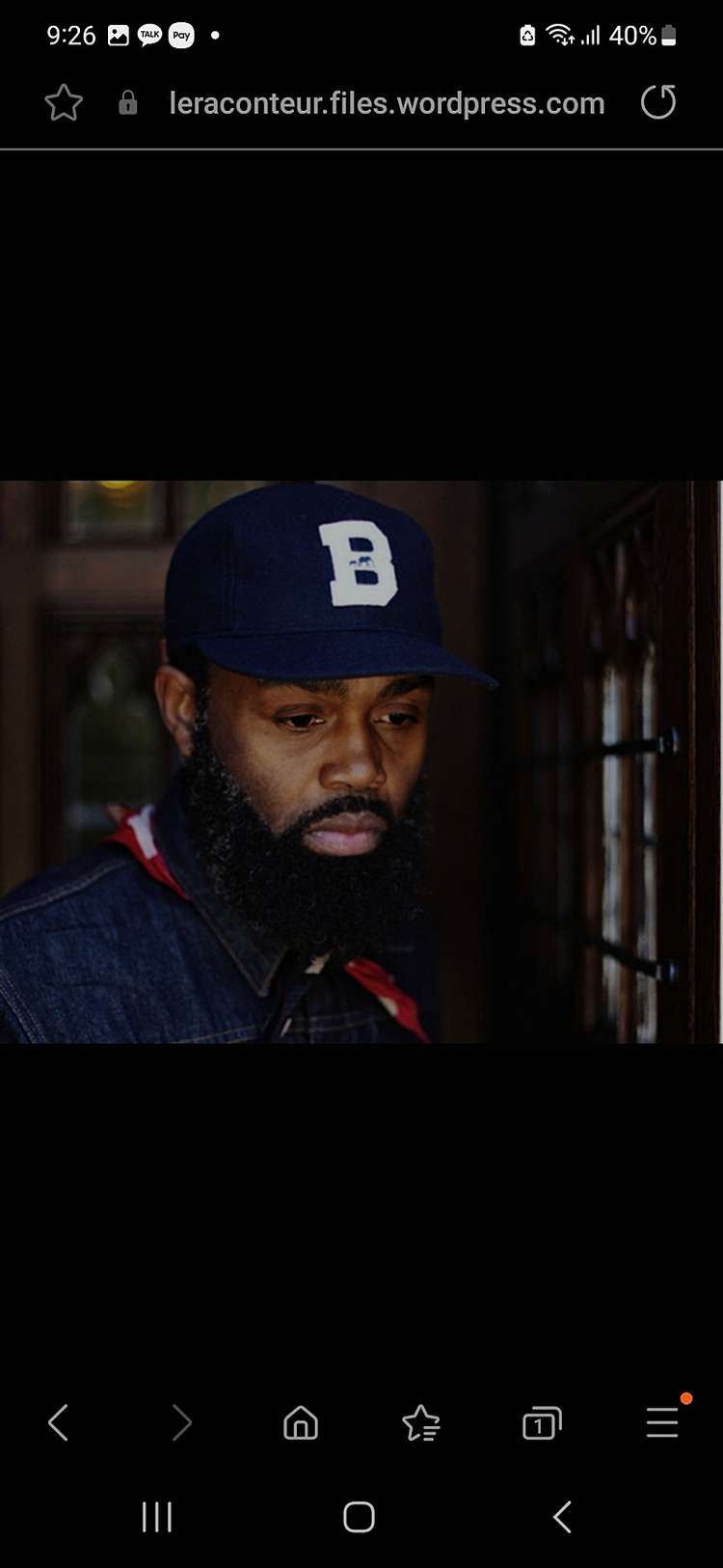 브루클린 서커스 볼캡 팝니다--5