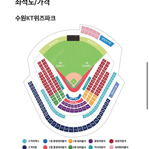 플레이오프 2차전 중앙지정석 320블럭 2연석