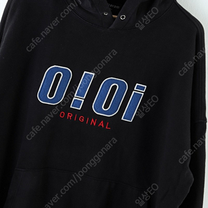 (L-XL) 오아이오아이 후드티셔츠 빅로고 올드스쿨 블랙