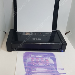 엡손 WF-100 정품 휴대용 컬러 잉크젯 프린터 무선 A4