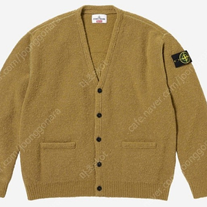 Supreme x Stone Island Boucle Cardigan Olive 23FW (XL)판매합니다~!!!