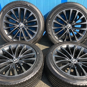 BMW 5시리즈 G30 럭셔리 18인치 흠집없는 고스트크롬 휠 245/45R18