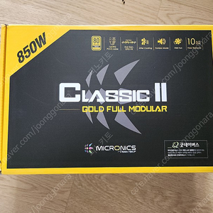 마이크로닉스 Classic II 850W 80PLUS GOLD 230V EU 풀모듈러 팝니다