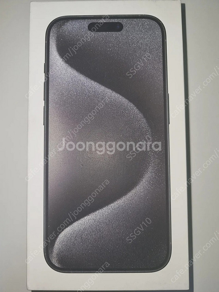 아이폰15 프로 256 블랙 미개봉--0