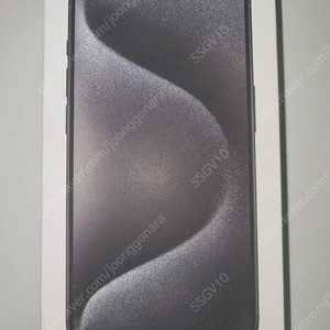 아이폰15 프로 256 블랙 미개봉