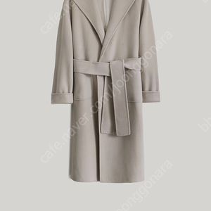 엘보른 코트, Soline Hand-made Long Coat (Taupe) 34size, 택+비닐포장+박스 그대로 새상품