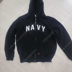 에스피오나지 NAVY 후드집업 블랙 L