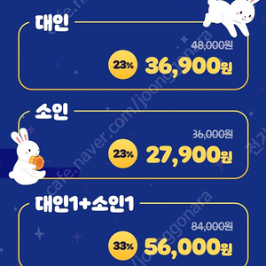 경주월드 대인1+소인1 패밀리 종일이용권 2매 판매 합니다