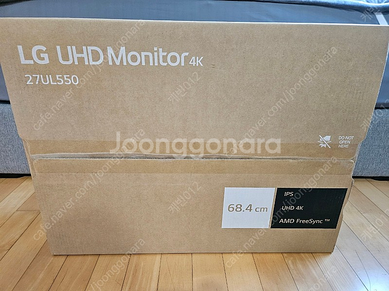 LG 4K UHD 27인치 모니터 27UL550 팝니다--1
