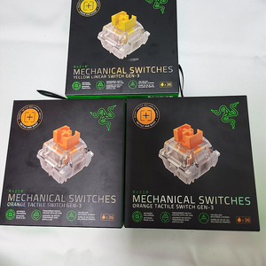 블랙위도우v4 핫스왑 스위치 razer mechanical switch pack 오렌지 스위치 옐로우 스위치 판매