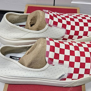 반스 VANS 컴피쿠시 원 체커보드 레드