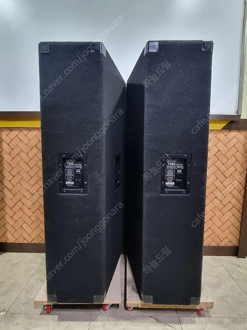 EV T252 스피커 팝니다 오디오/홈시어터 중고나라