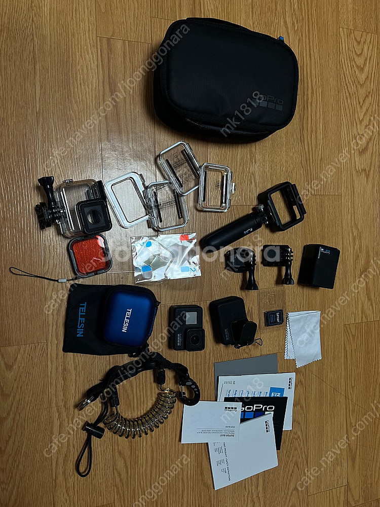 gopro7 고프로7 블랙 본체 + 악세사리--0