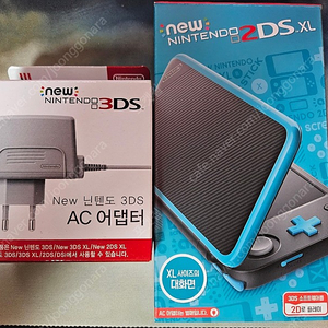 닌텐도 new 2ds xl+충전기 미개봉