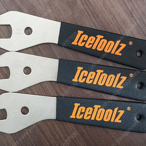 Icetoolz 47x3 자전거 콘 허브 렌치 세트 13/15/17mm 고품질 수리 도구 경화 스틸