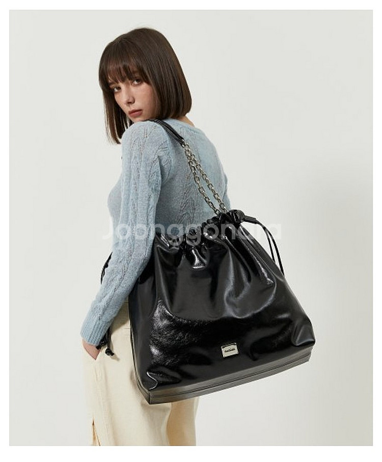 BADGIGI 배드지지 ch.trawstring bag--0