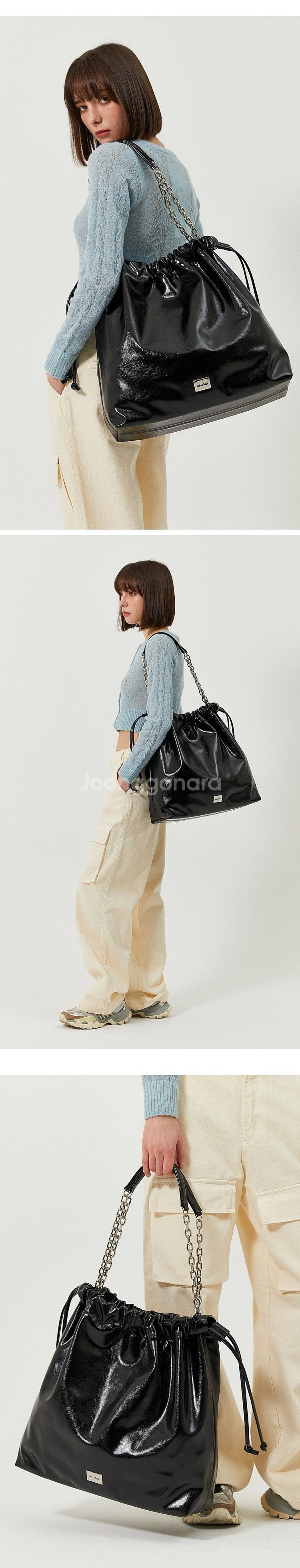 BADGIGI 배드지지 ch.trawstring bag--2