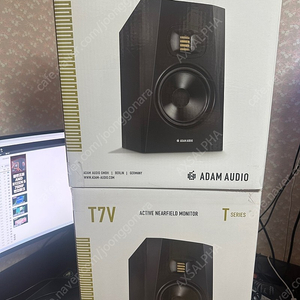 아담오디오 adam audio T7V 1조(2개) 팝니다