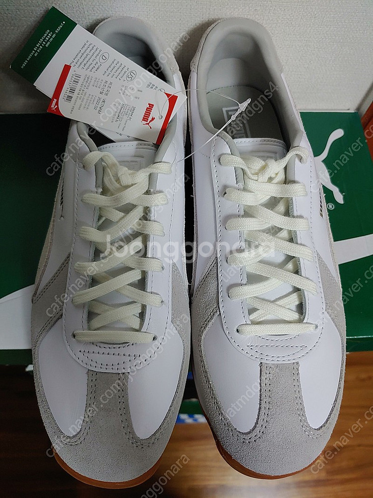 푸마 아미 트레이너 275mm(새상품, 화이트 그레이)--0