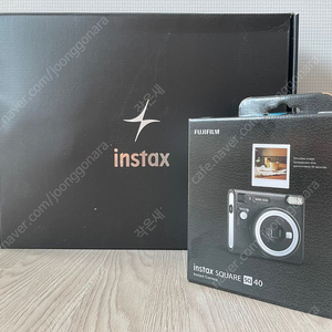 (S급)폴로라이드 인스탁스 후지필름 INSTAX 스퀘어 SQ40 (참스에디션)