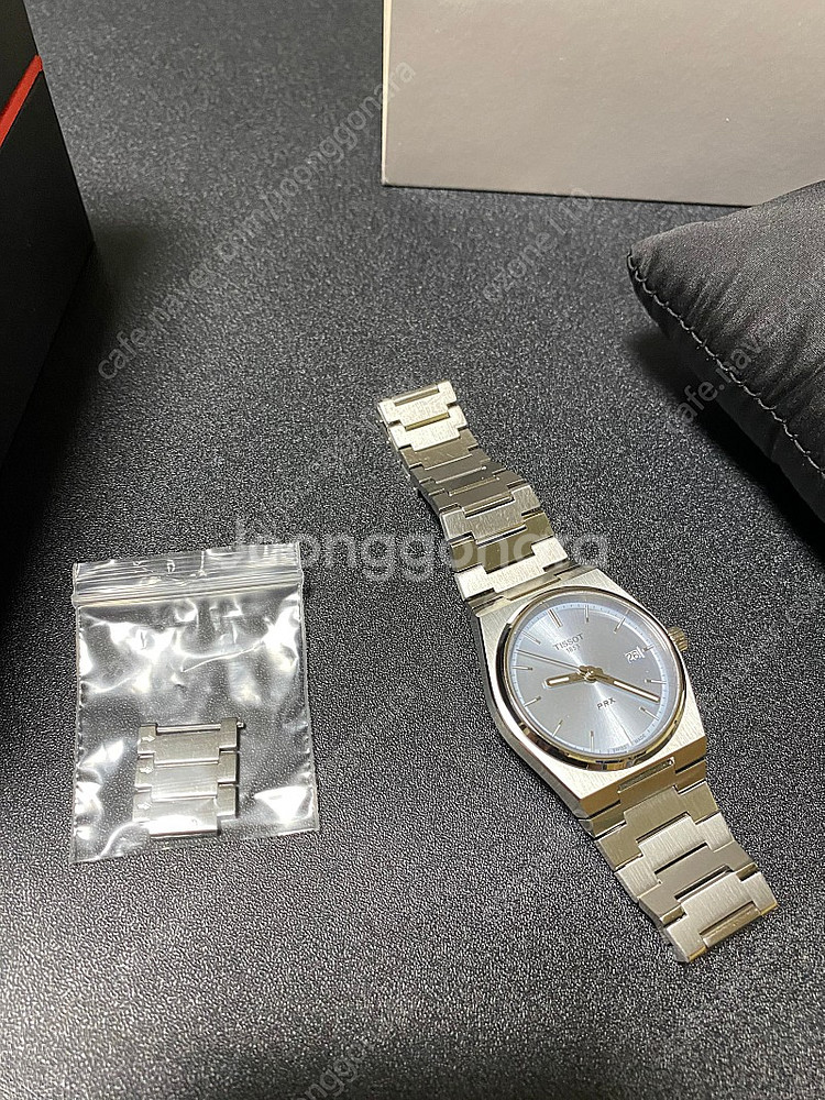 티쏘 prx 35 아이스블루 쿼츠 팝니다.--1