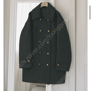 엘보른 Magot Double Half Coat