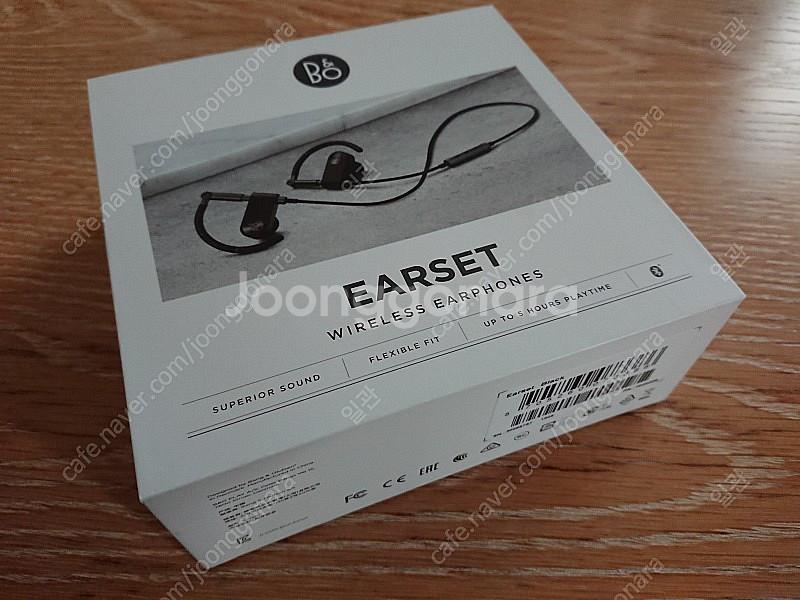 B&O EARSET 무선 블루투스 이어셋 블랙--2