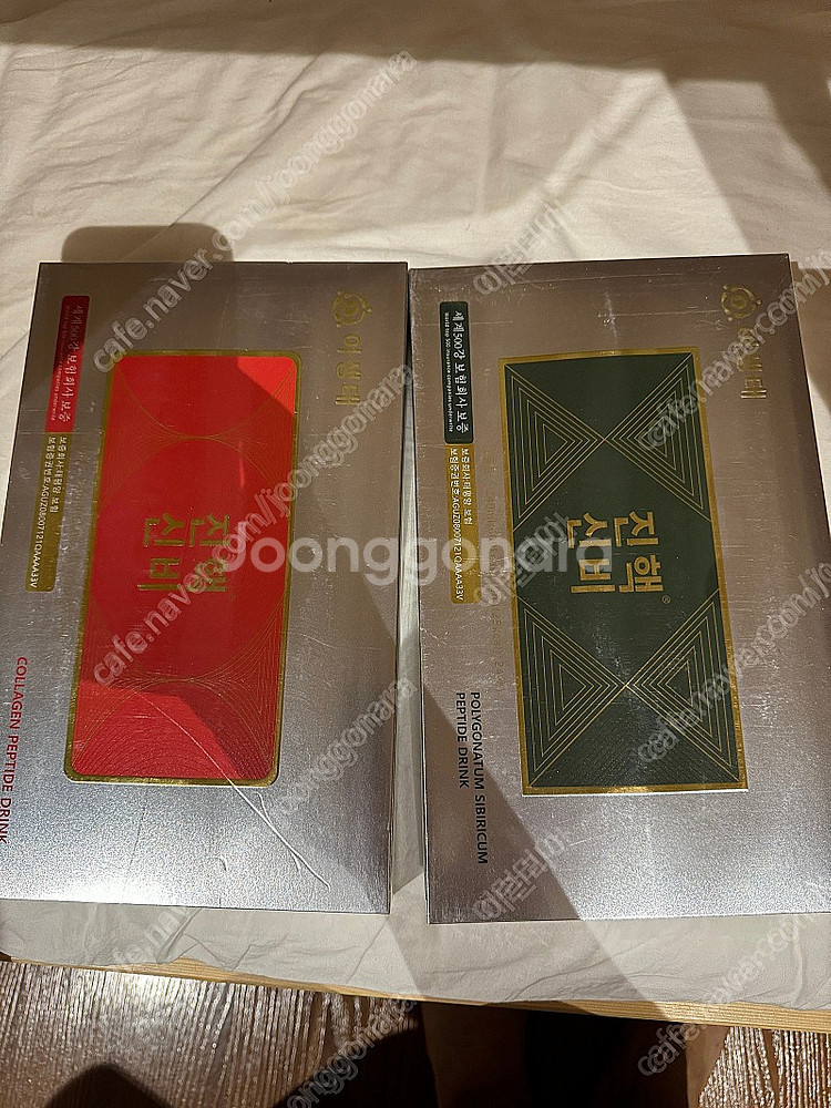쌍디 진핵신비 콜라겐 펩타이드 블루 레드 세트(미개봉)--0