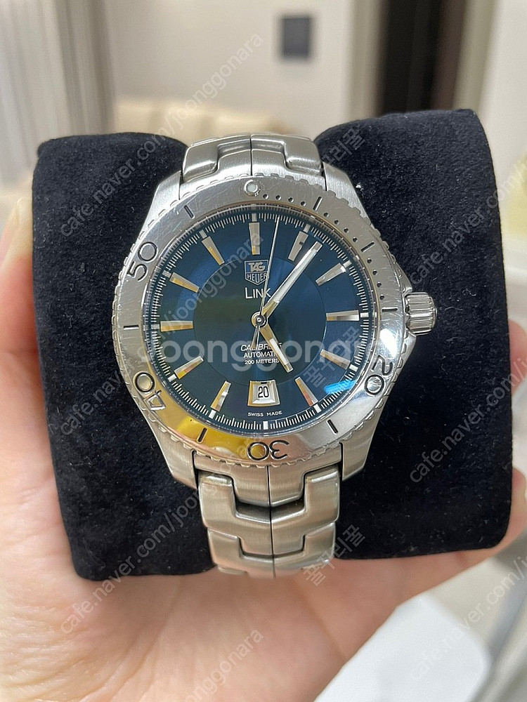 태그호이어 구형 링크 청판 42mm(wj201c)--0