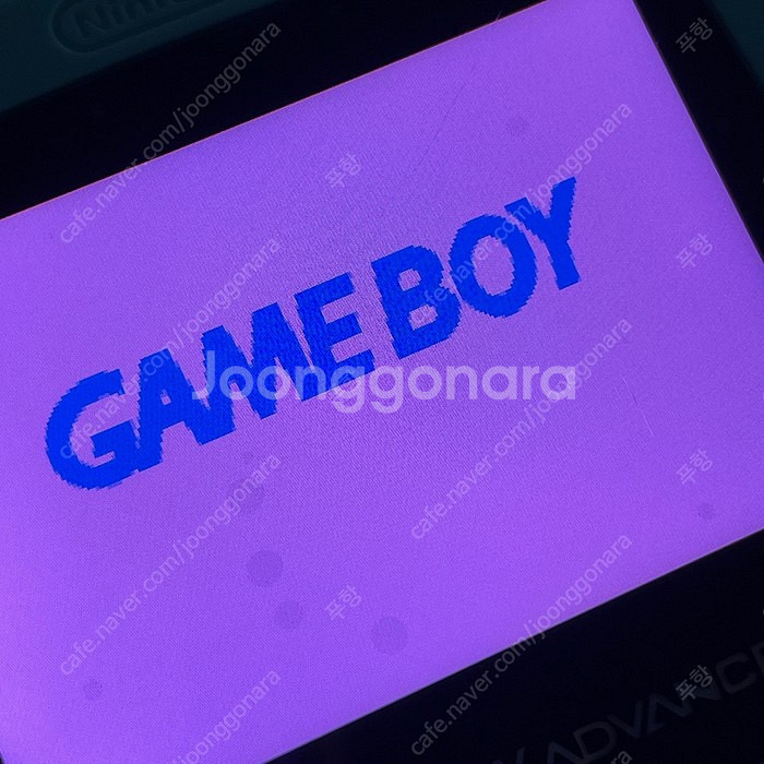 닌텐도 게임보이 어드밴스(GBA) 백라이트 배속 모델--9