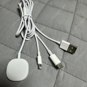 탑스힐 3 in 1 애플워치 C타입 8핀 멀티 충전 케이블