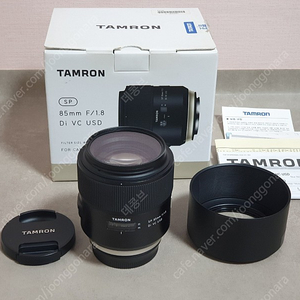 캐논 마운트 탐론 45mm/1.8vc , 탐론 85mm/f1.8vc 렌즈 팝니다.