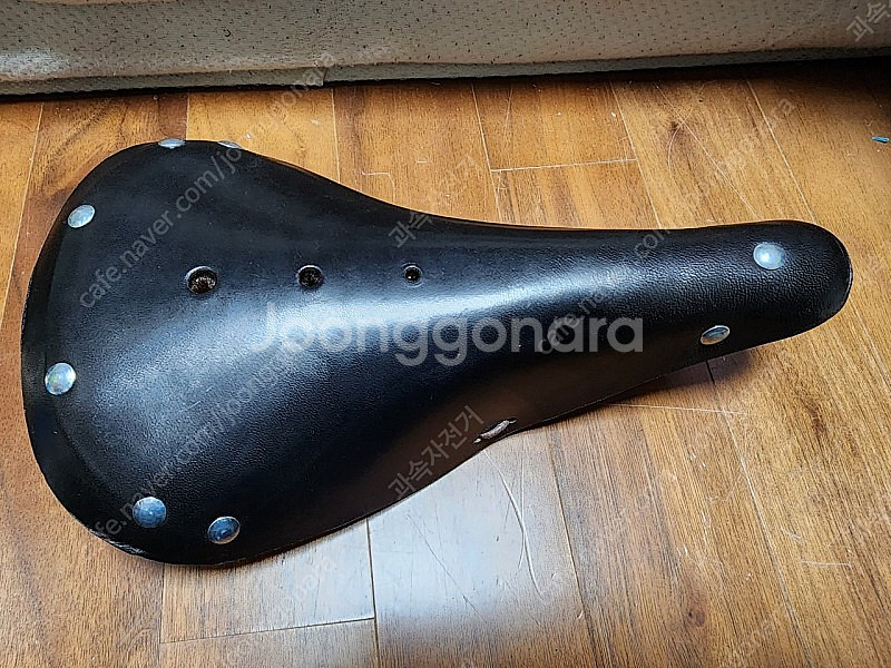 브롬톤 미니벨로 자전거 가죽안장--0