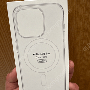 아이폰15프로정품케이스 투명 새상품