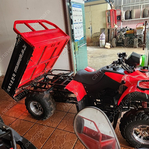 농업용 덤프 화물 사바리 사발이 ATV 대한모터스 저속 고속 모드 조인트식 4륜 사륜오토바이