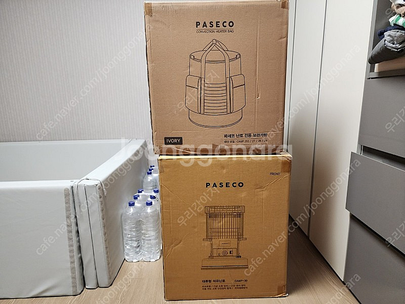 파세코 캠핑 난로 camp30 데저트카무(미개봉)--1