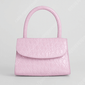 by far 바이파 가방 mini peony circular croco embossed leather(새상품)