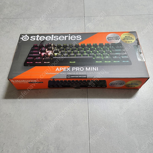 스틸시리즈 apex pro mini us 단순개봉